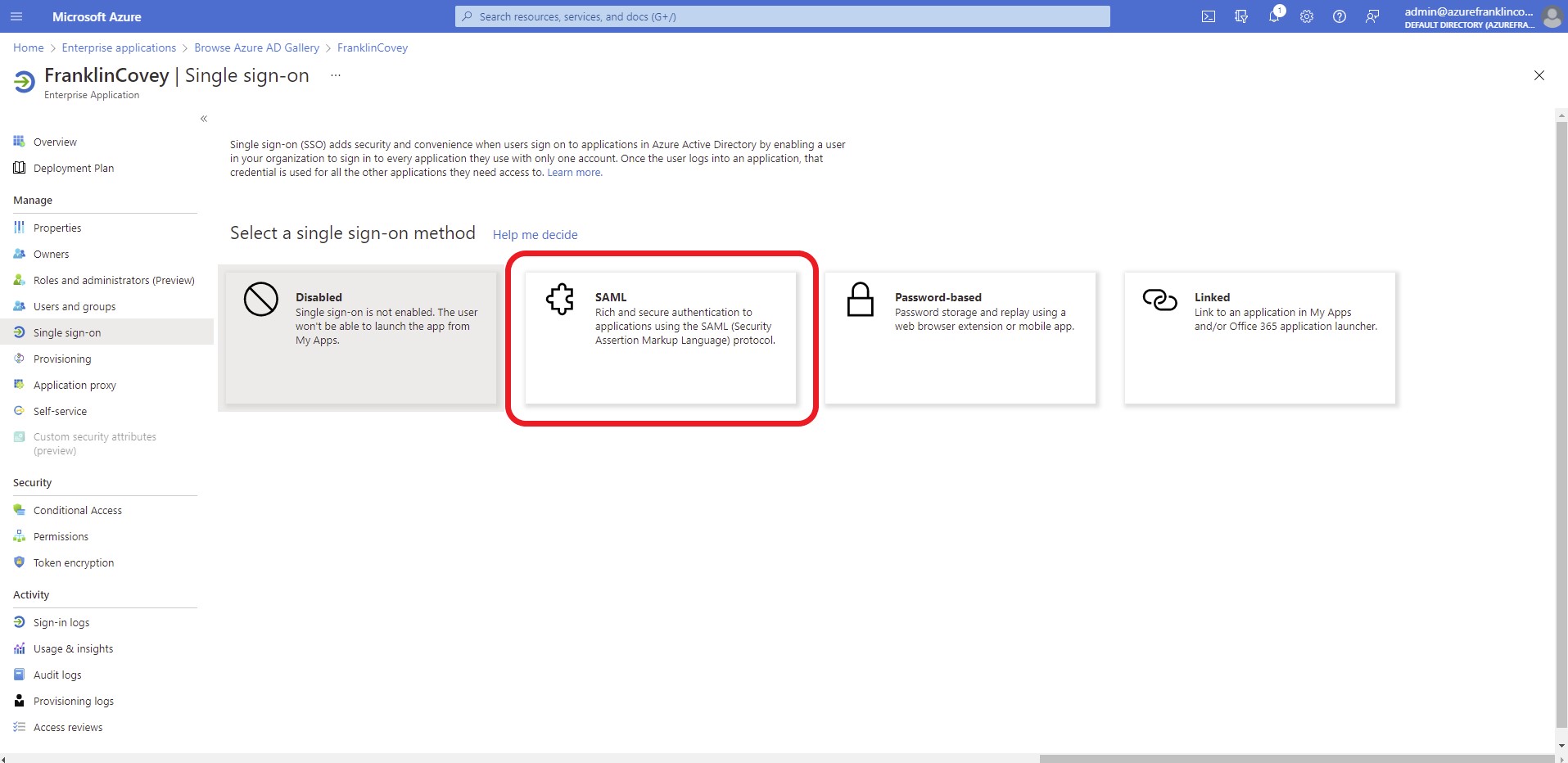 Setting up SAML 2.0 SSO App on Azure 8.png