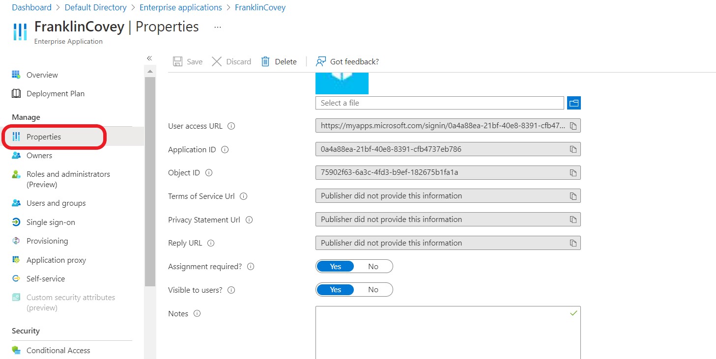 Setting up SAML 2.0 SSO App on Azure 12.png